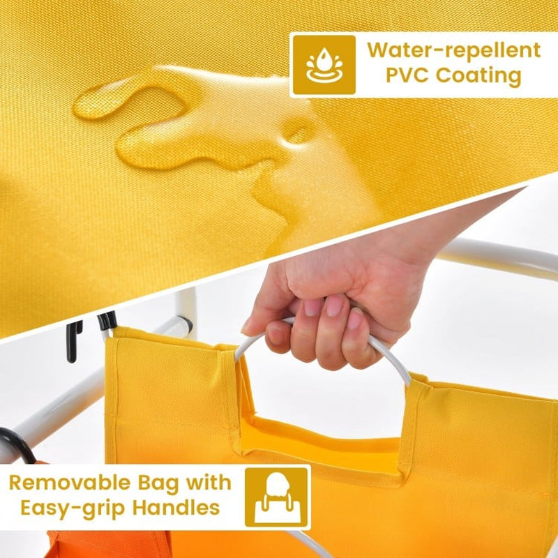 136L High-Capacity Four-Compartment Laundry Sorter