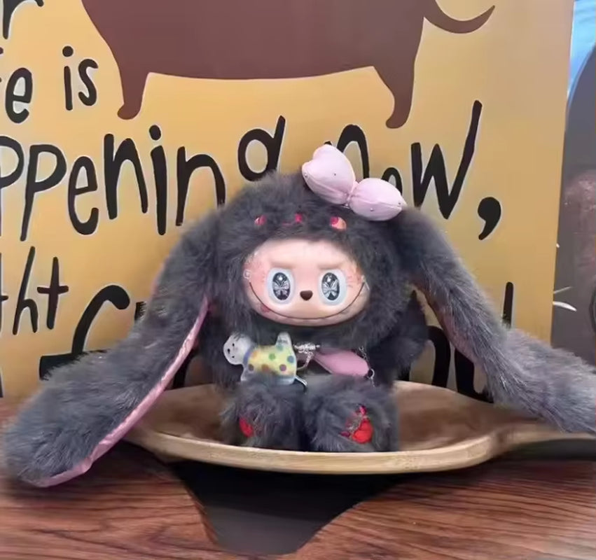 Suitable for Labubu 17Cm Vinyl Doll First Generation Standing Posture "Dark Fairy Tale" Clothing Jumpsuit Labubu Clothes Sets