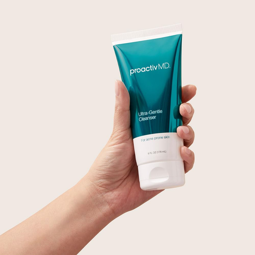 md Ultra Gentle Face Cleanser - Daily Face Wash for Sensitive Skin, Soothing Green Tea Facial Wash for All Skin Types - 6 Oz.
