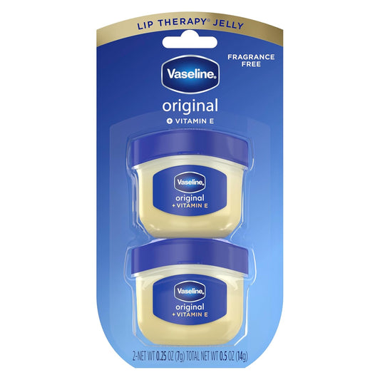 Lip Therapy 2 Pack Original Mini for Dry, Chapped Lips Hydrating Lip Balm 0.5 Oz