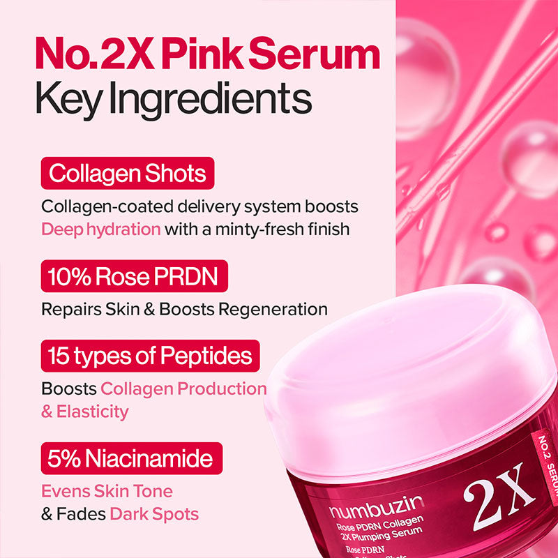 Collagen Rose 2X Plumping Serum - 30ml