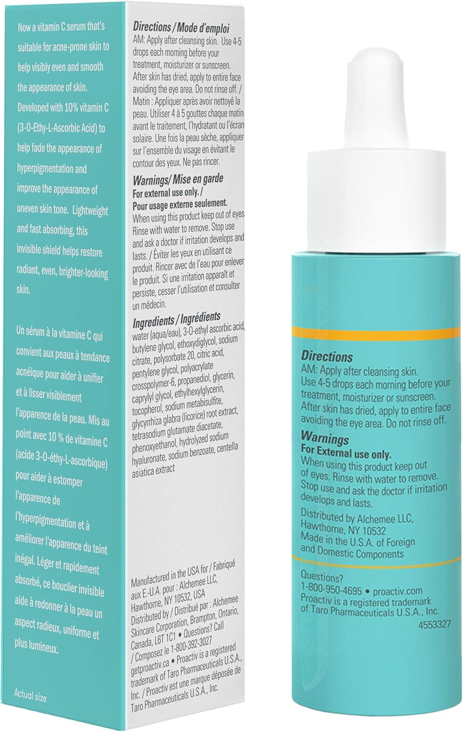 Post Blemish 10% Vitamin C Serum - Targets Dark Spots & Uneven Skin Tone. Formulated for Acne-Prone Skin