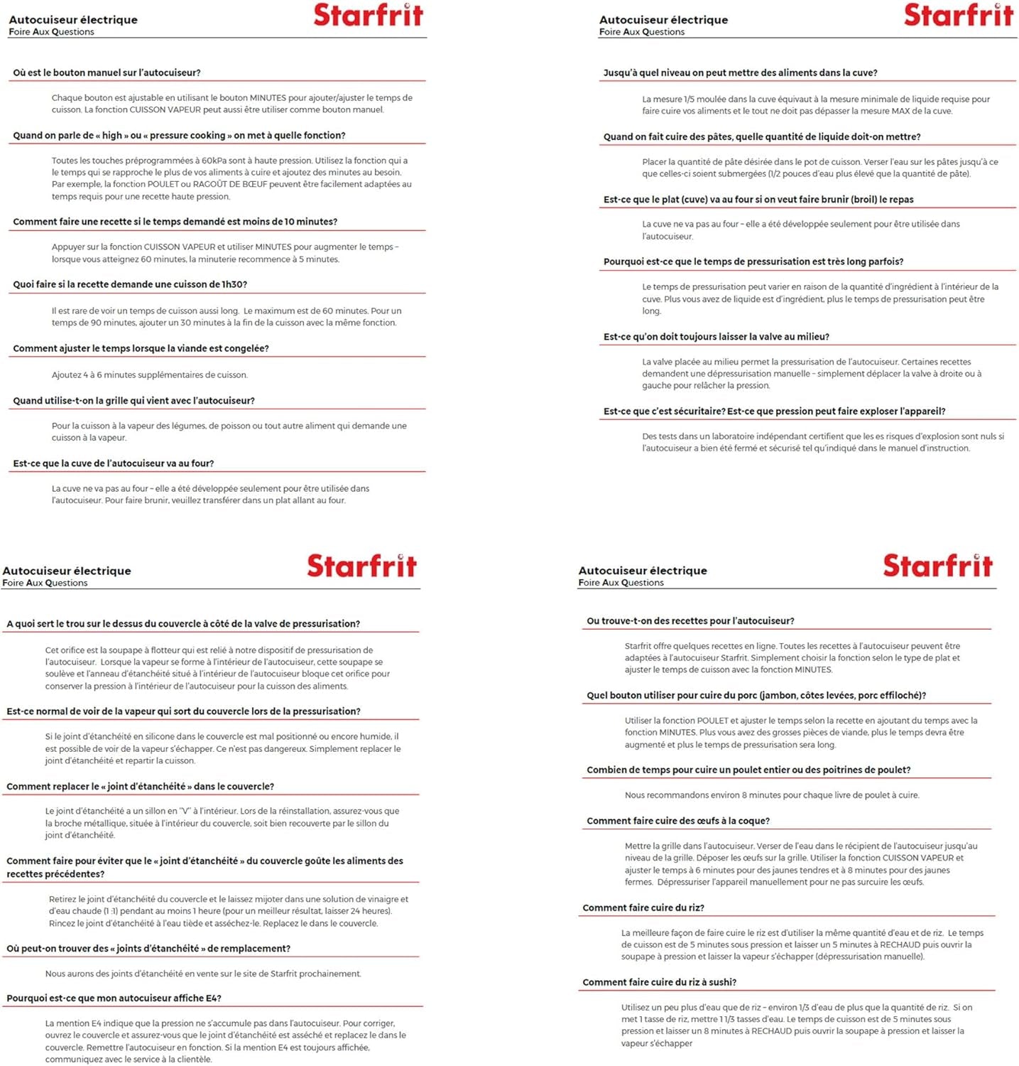 Electric Pressure Cooker - 8L Capacity - Steam Tray, Measuring Cup & Spatula - 11 Preset Cooking Functions