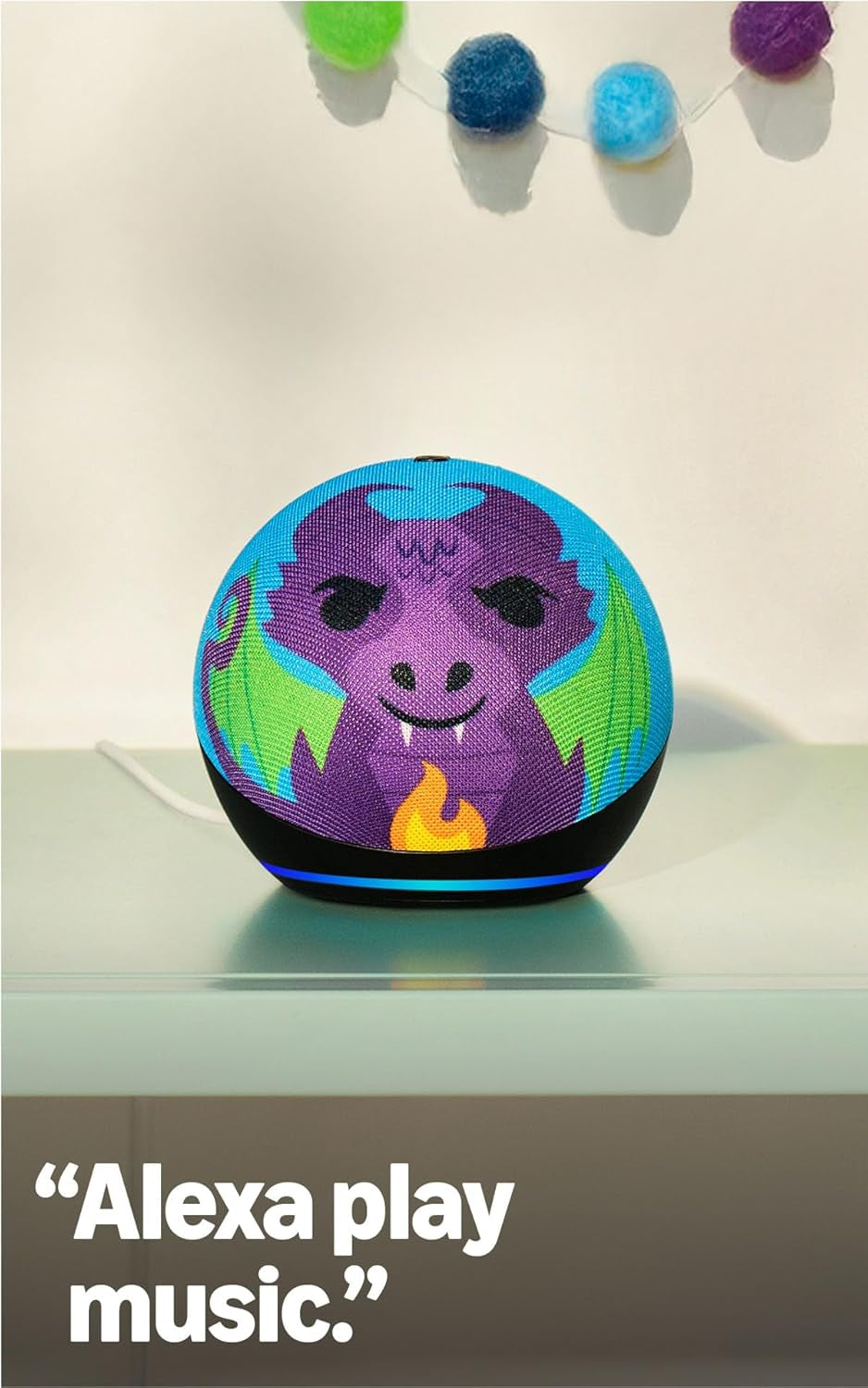 Echo Dot Kids (Newest Model) - Designed for Kids, with Alexa+ Early Access, Parental Controls, Includes 1 Year of  Kids+, Owl