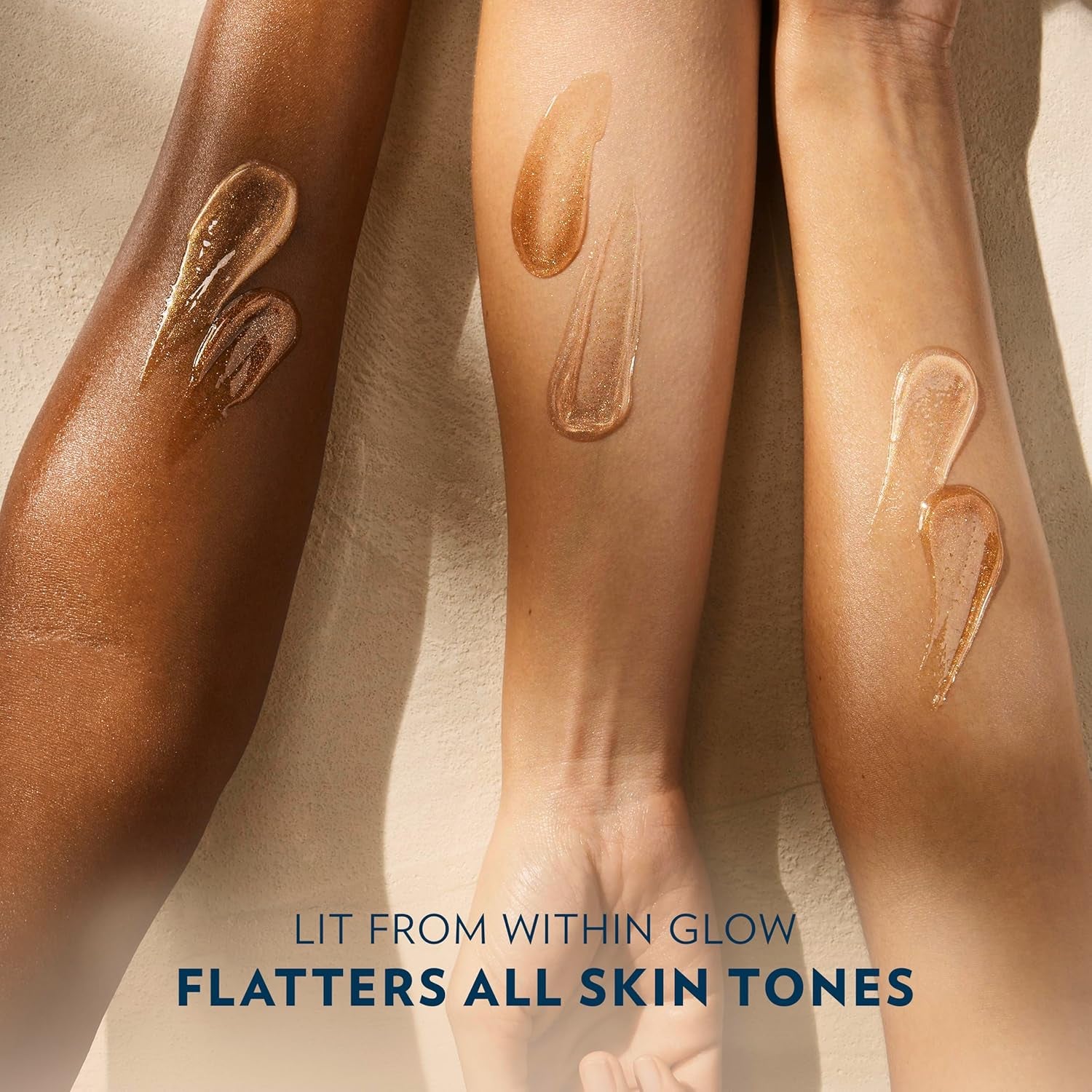 Glazed and Glisten Sunlit Glow Body Gel Oil Vanilla Cocoa Shimmering with Ultra-Hydrating Lipids and 100% Pure Cocoa Butter, 6.8 Oz