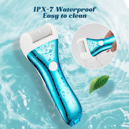 Electric Foot Callus Remover and Pedicure Kit - Rechargeable, Foot Care Solution for Dead Skin Removal