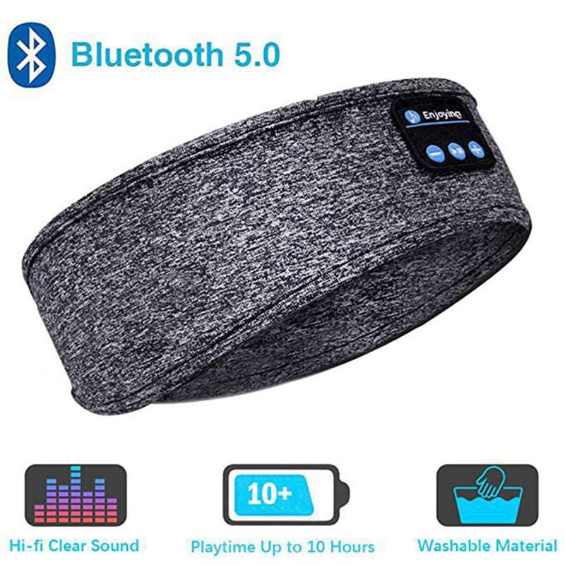Wireless Bluetooth Sports Headband Rest Eye Mask