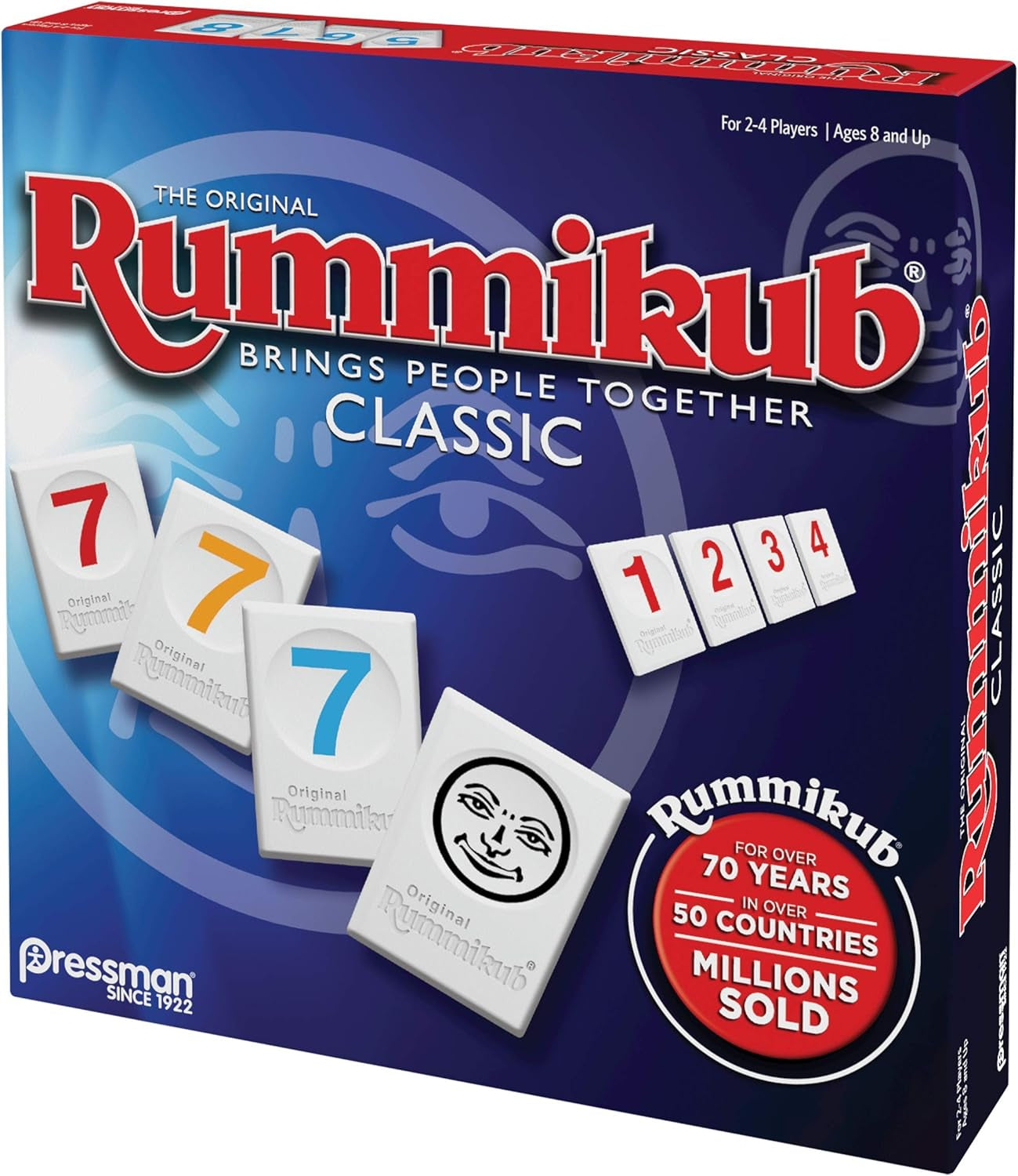 Rummy Tile Board Game Family Classic Card Game for Kids to Adults