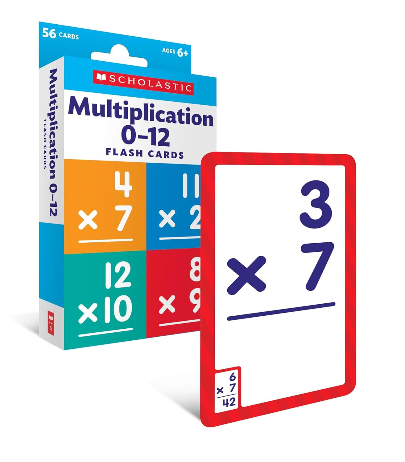 Flash Cards: Multiplication 0 - 12