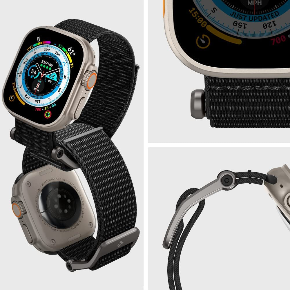 for Apple Watch Band, Compatible with Ultra 3/2/1 49Mm, Series 11/10 46Mm, 9/8/7 45Mm, SE3/SE2/SE/6/5/4 44Mm, 3/2/1 42Mm Durapro Flex/Durapro Flex Ultra Adjustable Solo Loop Strap