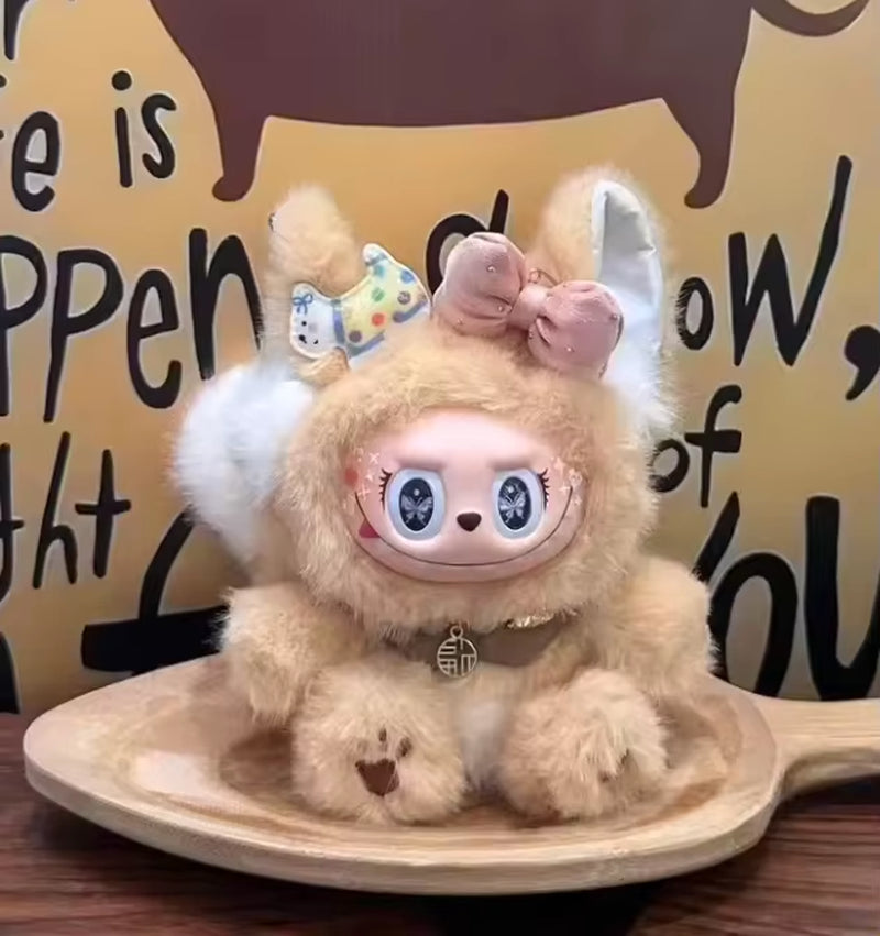 Suitable for Labubu 17Cm Vinyl Doll First Generation Standing Posture "Dark Fairy Tale" Clothing Jumpsuit Labubu Clothes Sets