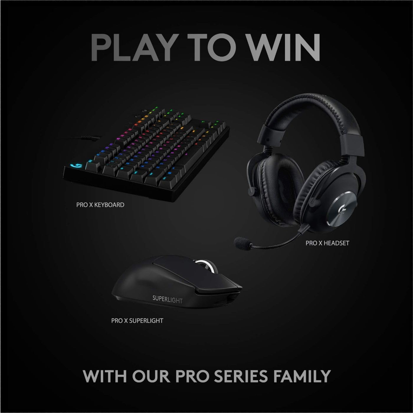 PRO X Superlight Wireless Gaming Mouse, Ultra-Lightweight, Hero 25K Sensor, 25,600 DPI, 5 Programmable Buttons, Long Battery Life, Compatible with Pc/Mac - White