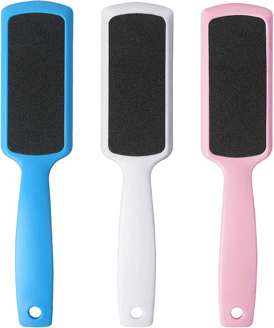 Pedicure Foot Files Callus Remover Double Sided Feet Rasp Skin Scrubber - 3 PK