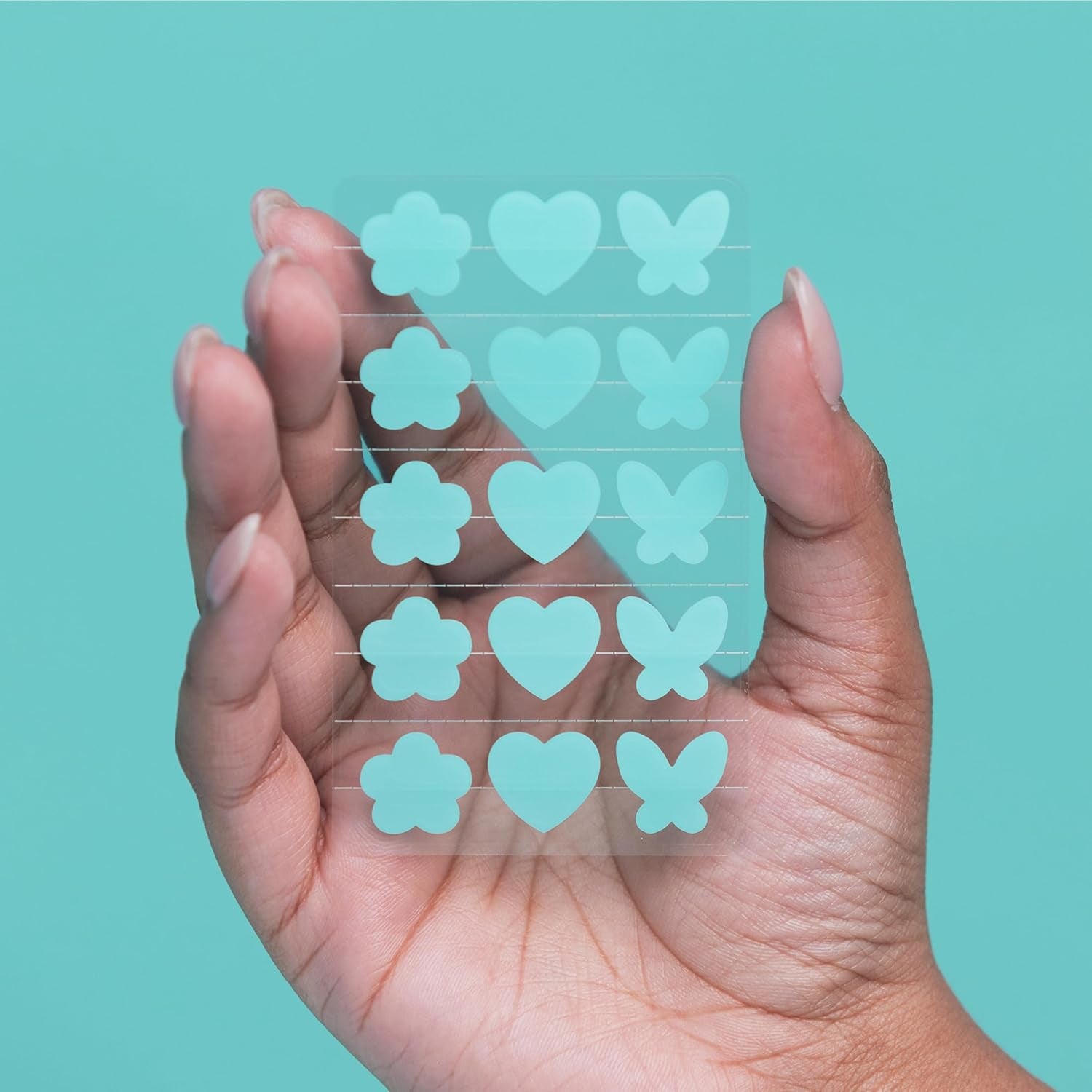 Zits Happen Design Acne Patches, Hydrocolloid Spot Treatment with Salicylic Acid, Heart, Flower & Butterfly Shapes, Dermatologist-Developed, 30-Count