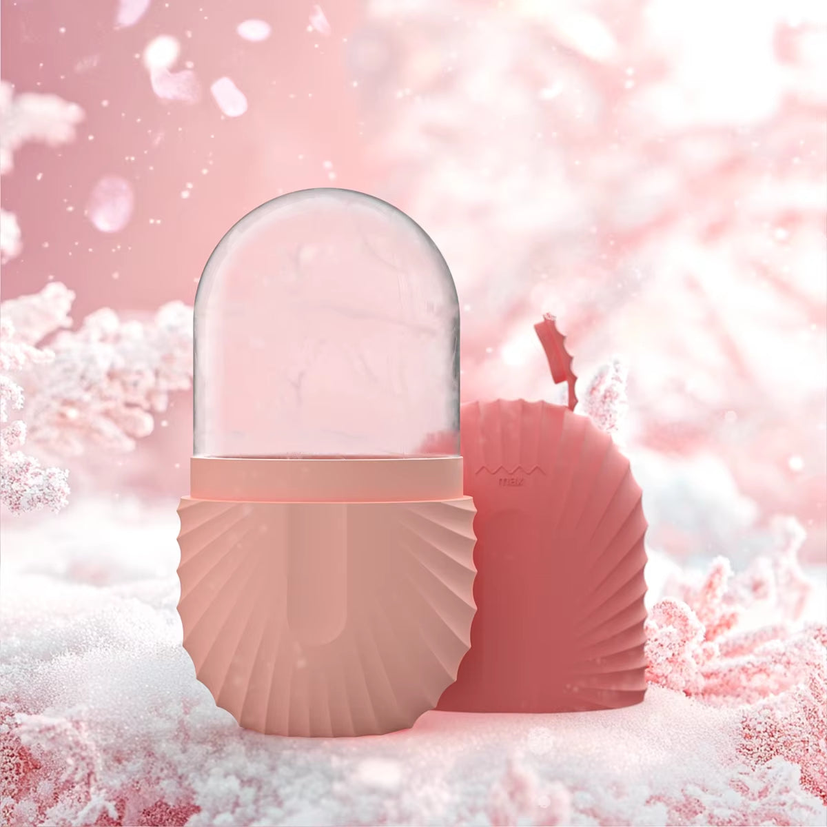 1Pc Silicone Face Ice Cube Mold for Beauty and Skin Care Silicon Face Ice Roller