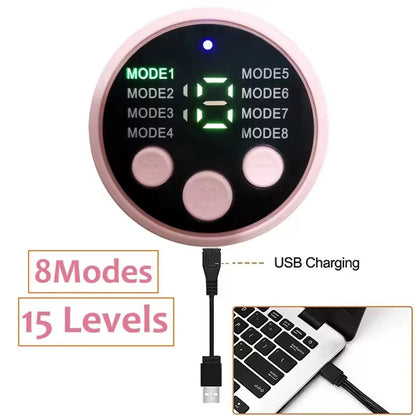 Smart EMS slimming belt tones abs, burns fat & enhances muscle strength for fast fitness results.