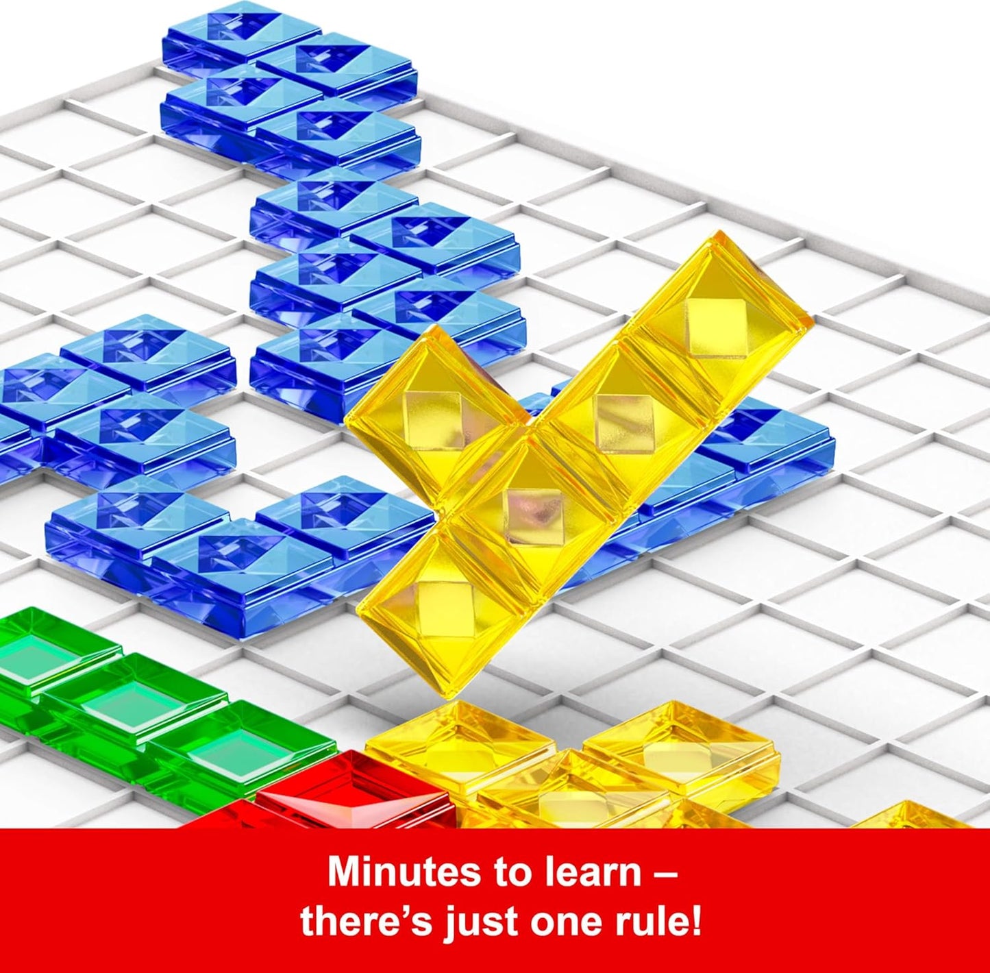 Blokus Strategy Board Game for Kids & Families with Color Blind Accessible Pcs