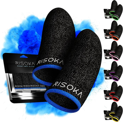 10 Pieces Gaming Finger Sleeves - Perfect Touchscreen Glide - Phone Accessories