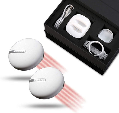 [] Red Light Therapy Device and Massager- Fda-Registered, Cold Laser (Non-Led) Pain Relief for Back, Foot, Neck, Shoulders, Wrists, Knees. Wearable & Rechargeable. All Inclusive Package (Double)