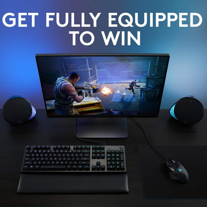 502 Hero High Performance Wired Gaming Mouse, Hero 25K Sensor, 25,600 DPI, RGB, Adjustable Weights, 11 Buttons, On-Board Memory, Pc/Mac