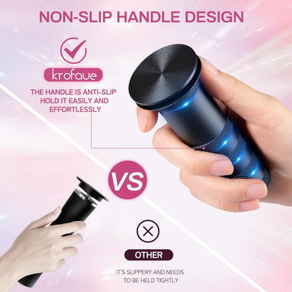 1200Rpm Electric Foot File Callus Remover with Anti-Slip Stripes, 60Pcs Sandpaper 